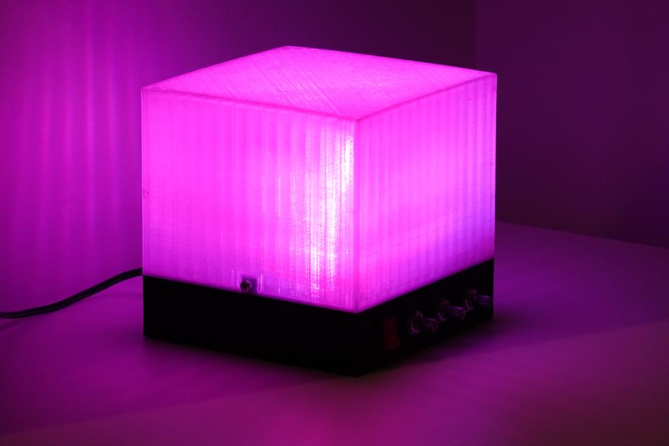 For its size, the lamp is surprisingly bright.
